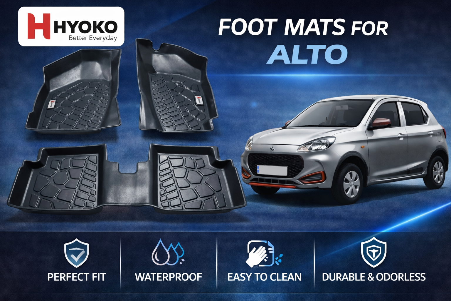 Foot Mats for Alto (2022– )