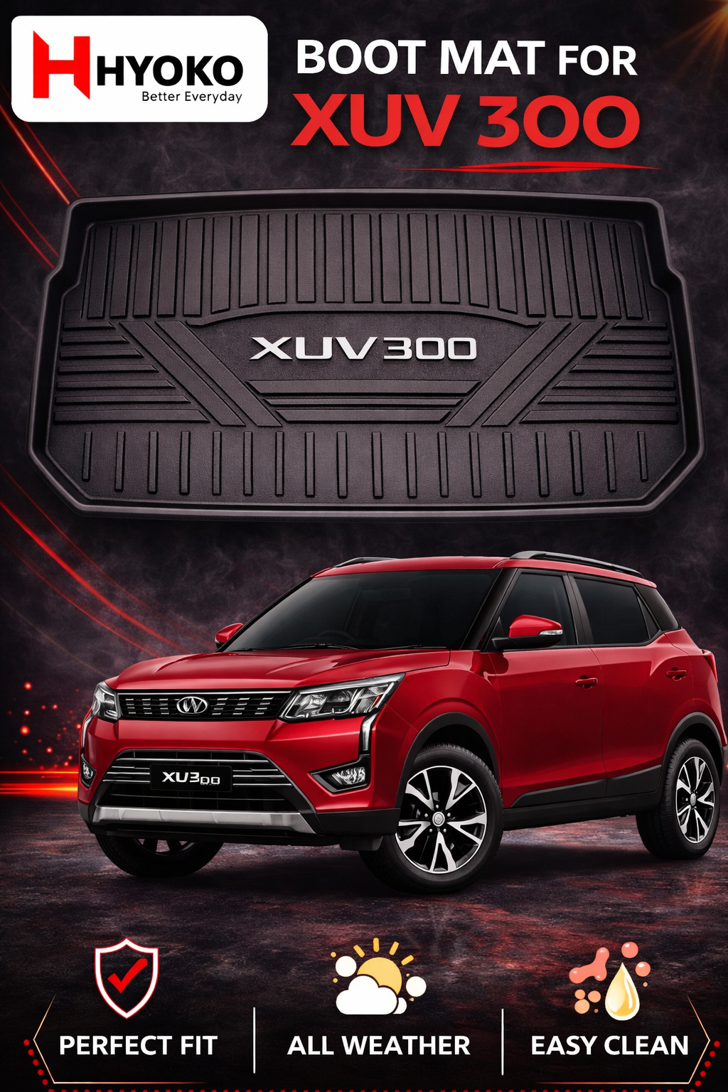 Cargo Boot Mat for XUV300 (2019– )