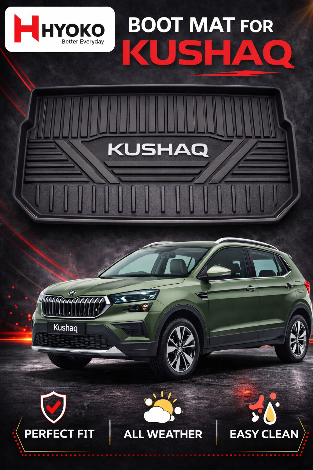Boot Mat for Kushaq (2021– )