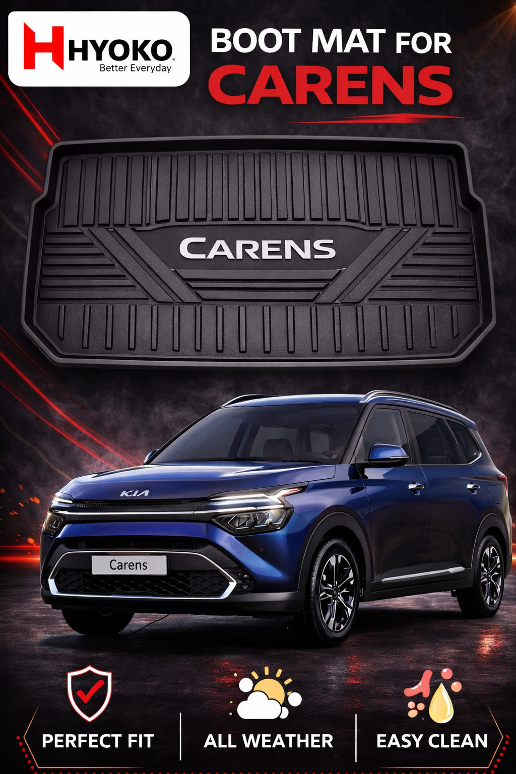 Boot Mat for Carens (2022– )