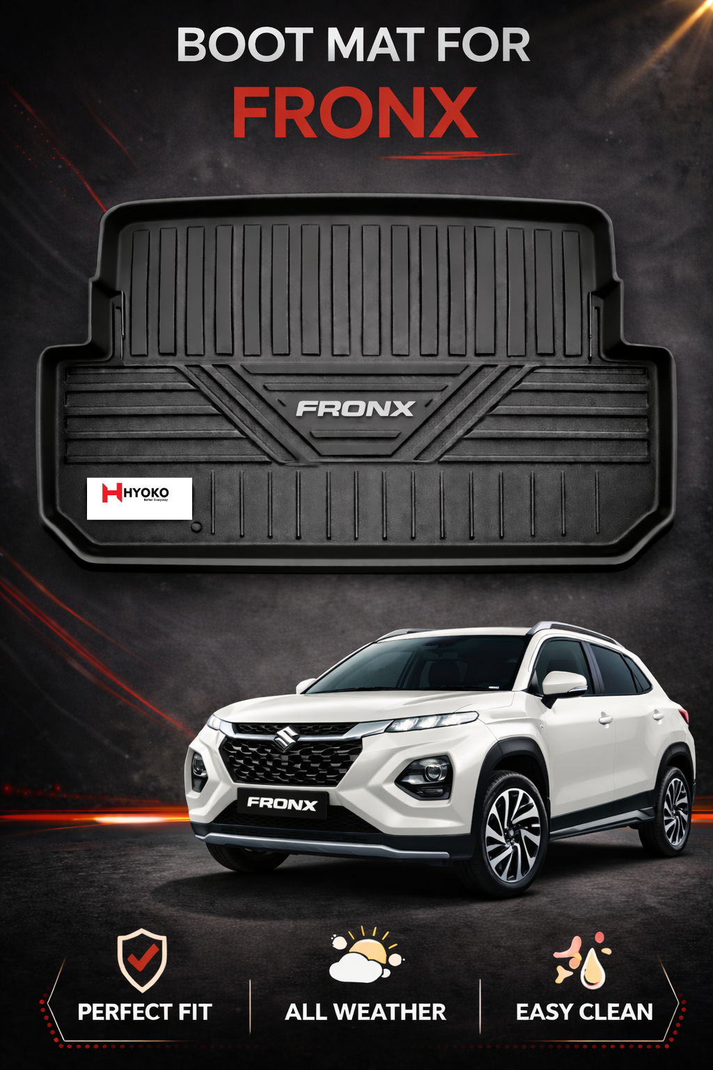 Boot Mat for Fronx (2023– )