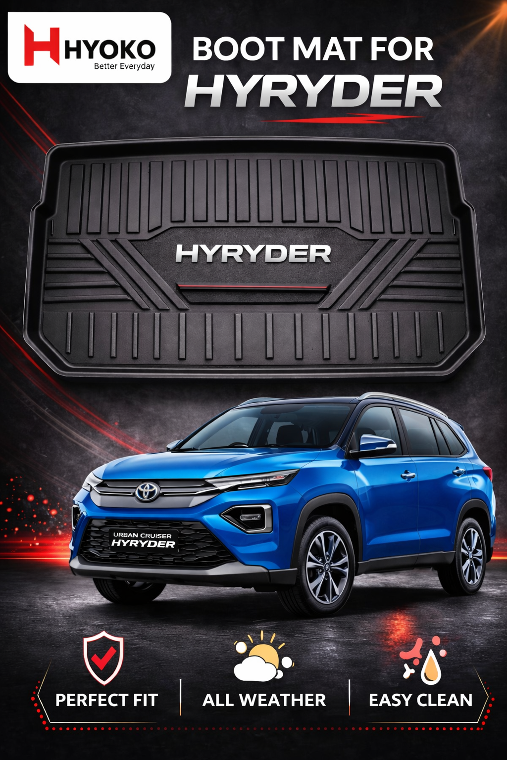 Boot Mat for Hyryder (2022– )