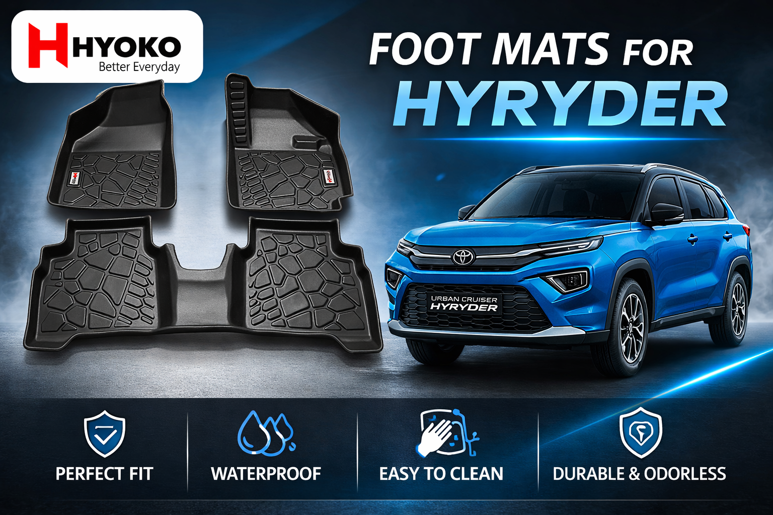 Foot Mats for Hyryder (2022– )