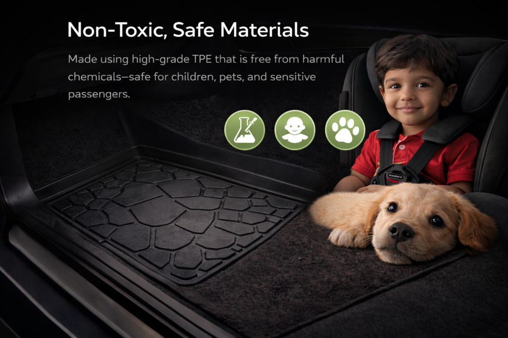 non toxic TPE car foot mats safe material