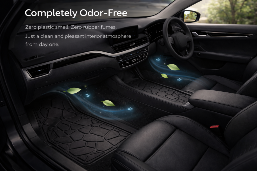 odor free TPE car floor mats interior protection