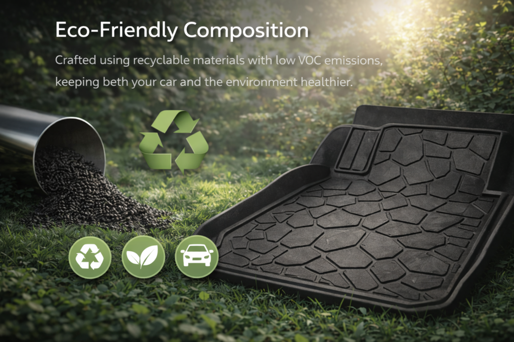 eco friendly recyclable TPE car mats material