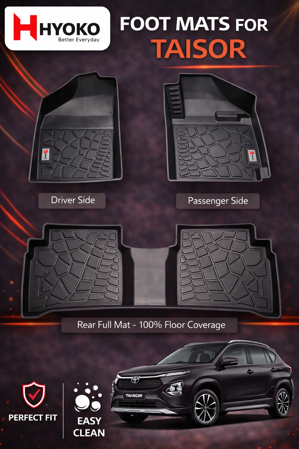 Foot Mats for Taisor (2024– )